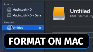 How to Format External Hard Drive Mac