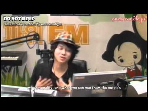 ENGSUB 110626 Heechul cries at his Youngstreet last broadcast