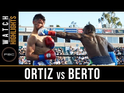 Ortiz vs Berto HIGHLIGHTS: April 30, 2016 - PBC on FOX