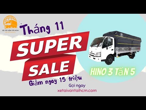 Báo giá xe tải Hino 3 tấn 5 | Thuế VAT tăng ảnh hưởng như thế nào??