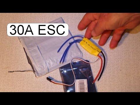 UNBOXING 30A ELECTRONIC SPEED CONTROLLER ESC