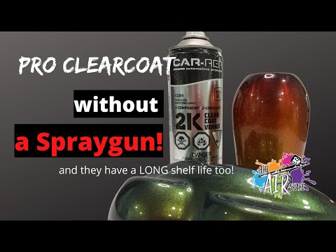 Unlimited pot life 2k clear in a can?  Is this the best spray can clearcoat?