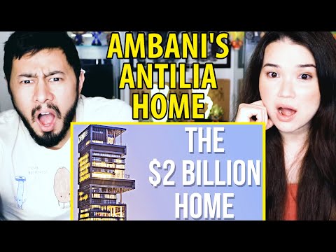 AMBANI'S ANTILIA: The Most Expensive House in the World | Reaction by Jaby Koay & Achara Kirk!