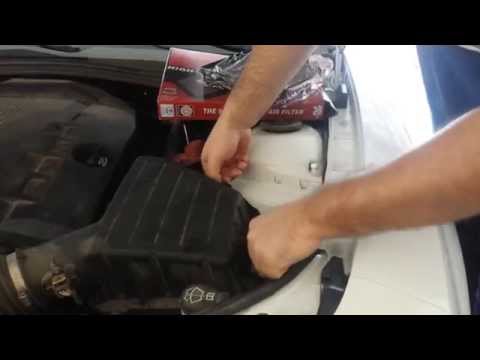 K&N High Performance Air Filter install & Camaro test drive