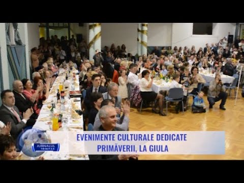 Evenimente culturale dedicate primăverii la Giula