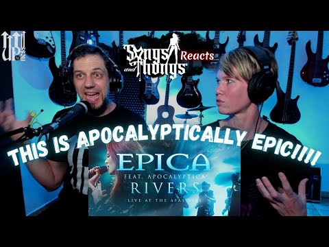 Epica ft  Apocalyptica - Rivers - REACTION by Songs and Thongs