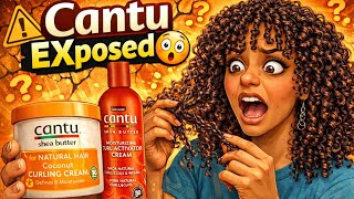 Is Cantu good for Curly Hair? | I Tried Cantu Curling Cream