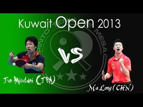 Kuwait Open 2013: Mizutani Jun vs. Ma Long
