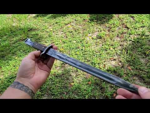 Rusty Antique WWII Bayonet Refurbish Belgian M1924
