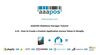 How to create a custom Application Access Token in Shopify