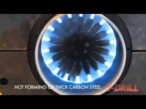 MASINA DE FACUT FLANSE LA TEAVA  "F-200M", "F-400M" T-DRILL