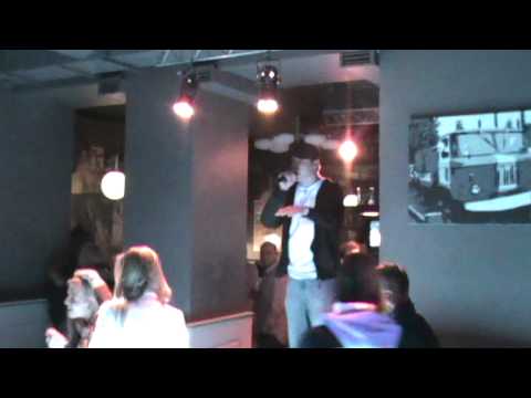 Staz performs Love The Way You Lie cover LIVE @ Madhouse night club in Riga