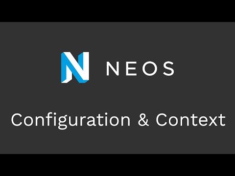 Neos Tutorial - Application Contexts & Configuration