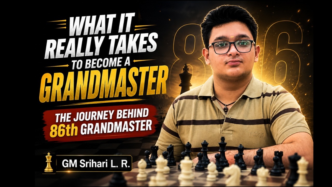 What It Really Takes to Become a Grandmaster | GM Srihari V S | Road to 100 GMs
