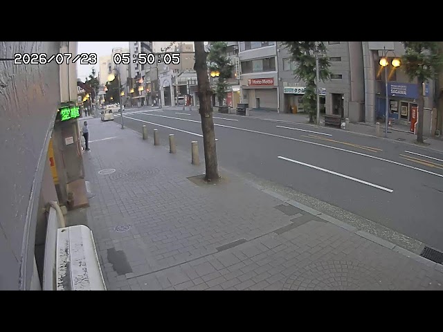 熊本 銀座通り〜駕町通りの混雑状況