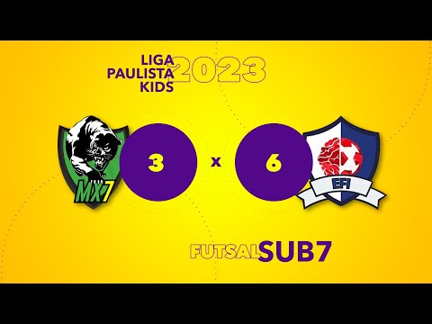 MX7 3 x 6 EFI  - Liga Paulista Kids 2023 - sub7