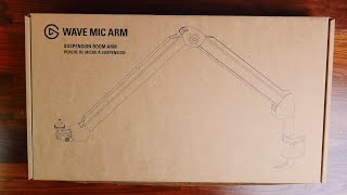 Video thumbnail for Elgato Wave Mic Arm unboxing and setup - what a great bit of kit! by The Provoked Prawn
