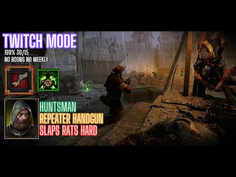My favourite Huntsman Build | Twitch | Screaming Bell | Warhammer Vermintide 2