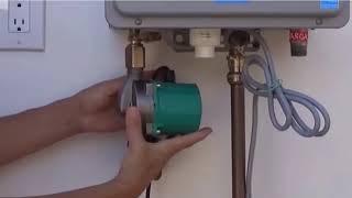 waterquick tankless recirculation pump installation video