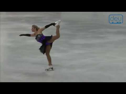 Catherine Pllu. Oberstdorf 2018. Silver Ladies I FS. 20 place