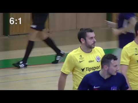 SESTŘIH | 8. kolo VARTA futsal ligy | AC Sparta Praha vs. FC Tango Hodonín | 13:2