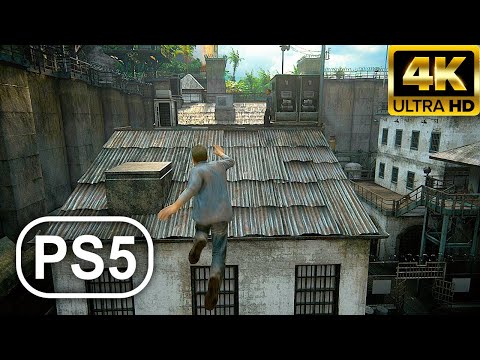 PS5 Gameplay - Uncharted 4 Remastered 4K ULTRA HD