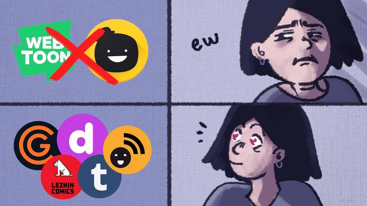 alternate webcomic platforms besides webtoon / tapas (2023)