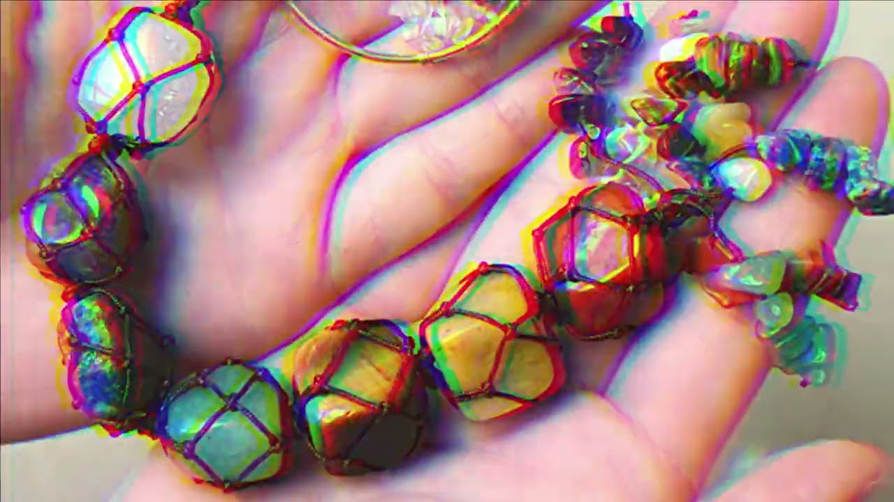 Tree of life chakra stones healing crystals ornament with 7 chakra hanging options.