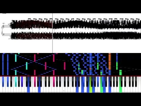 [Black MIDI] Black Score - Touhou 7: PCB - Necrofantasia ~166K Notes