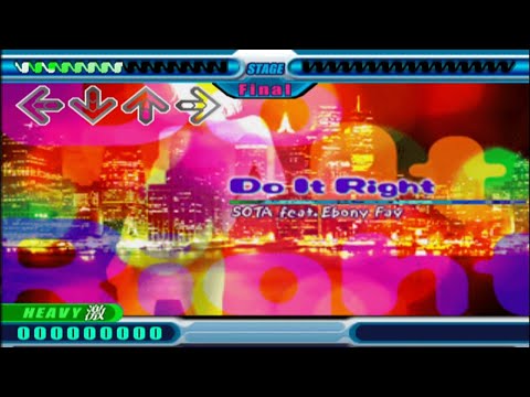 DDRMAX Dance Dance Revolution 6th Mix (JP) (PS2/PCSX2) - Do it Right (Heavy) Gameplay
