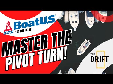 Master the Pivot Turn! 🚤 Single-Engine Boat Handling Like a Pro! ⚓️ #TheDriftTV