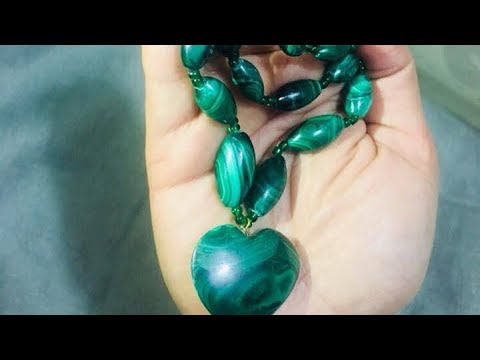 Malachite Locket