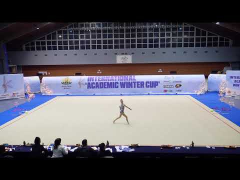 ACADEMIC WINTER CUP-2019 ВИКТОРИЯ БЕРОВА/топка/