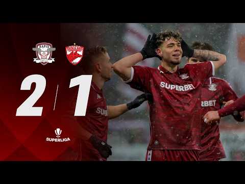 RAPID vs DINAMO 2 - 1 | REZUMAT