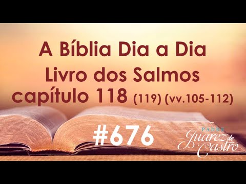 Curso Bíblico 676 - Livro dos Salmos 118 (119) (vv. 105-112) - Elogio a Lei Divina - Num