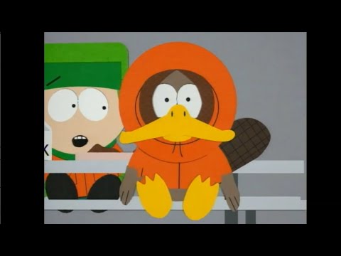 Damien TURNS Kenny to PLATYPUS | South Park S01E10 - Damien