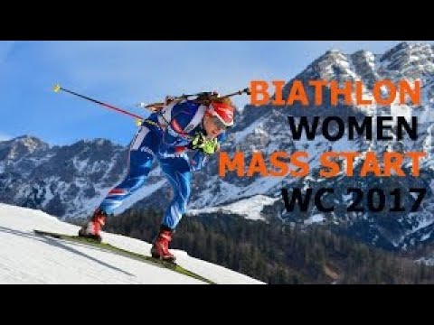 BIATHLON WOMEN MASS START 19.02.2017 World Championships Hochfilzen (Austria)