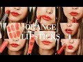 My Favourite Drugstore RED ORANGE ORANGE Lipsticks