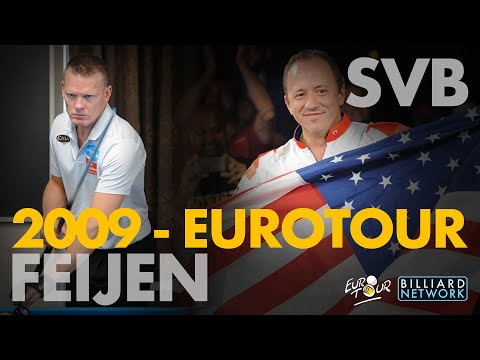 Shane Van Boening vs Niels FEIJEN - Historic Match -  French EUROTOUR - Commentary by Mike SIGEL