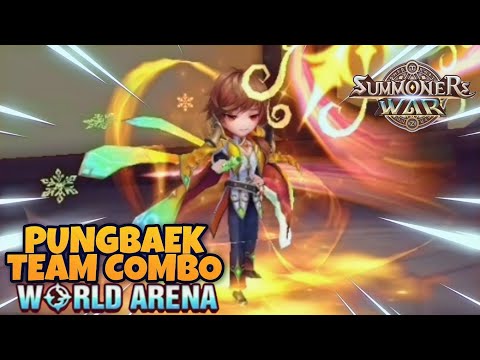 Pungbaek Team Combo in World Arena - Summoners War