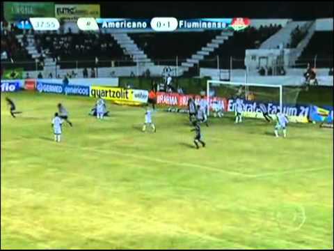 Carioca 2012 - Taça GB - Americano 2x3 Fluminense - Gols do Jogo
