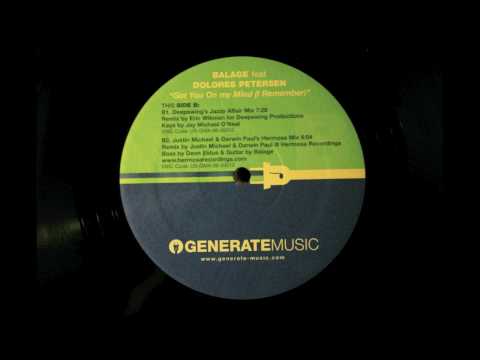 Balage feat. Delores Petersen - Gor You On My Mind (I Remember) [Deepswing's Jazzy Affair Mix]