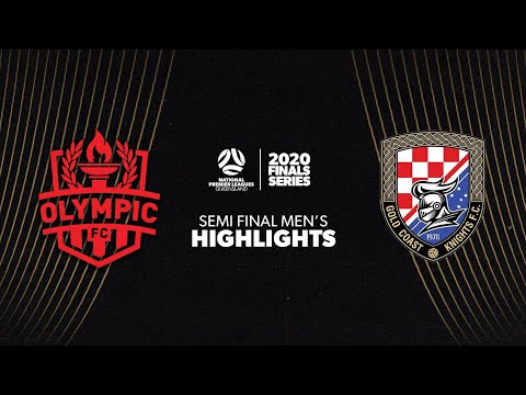 NPL Men's Semi Final - Olympic FC vs. Gold Coast Knights Highlights