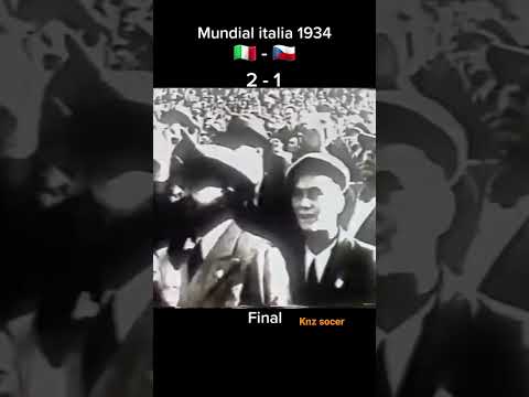 1934 World Cup final🙈⚽️#football #worldcup #worldcupwinner #italy #czechrepublic #shorts