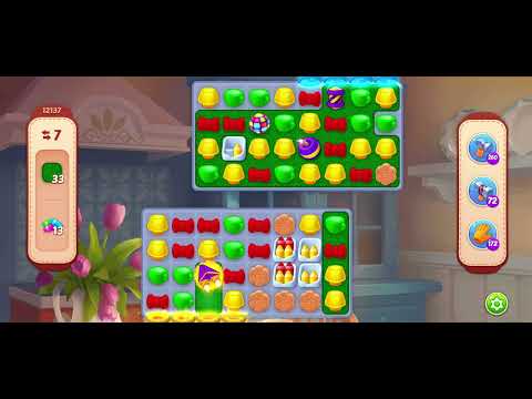 Homescapes Level 12137 夢幻家園 第12137關- No boosters