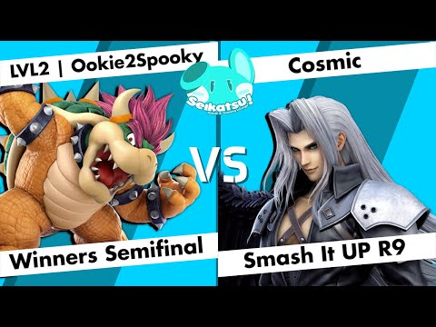 LVL2 | Ookie2Spooky (Bowser) vs Cosmic (Sephiroth)  - WSF - Smash It UP R9 - Seikatsu