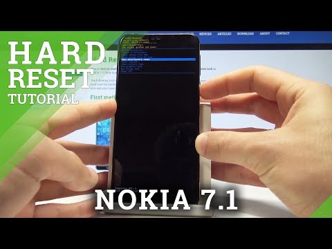 How to Hard Reset NOKIA 7.1 - Screen Lock Removal / Factory Reset