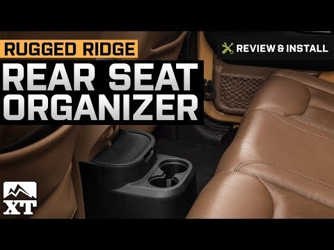 Jeep Wrangler Rugged Ridge Rear Seat Organizer (2011-2017 JK 4-Door) Review & Install