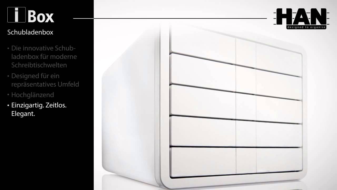 HAN Schubladenbox Smart-Line Schwarz HAN Schubladenbox Smart-Line Schwarz