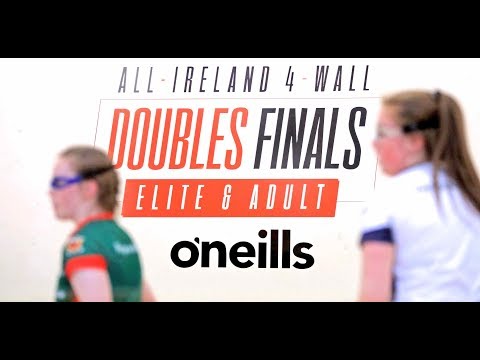 2019: All-Ireland 4-Wall Ladies Minor Doubles Final - Doyle/Tarrant v Bourke/Reynolds